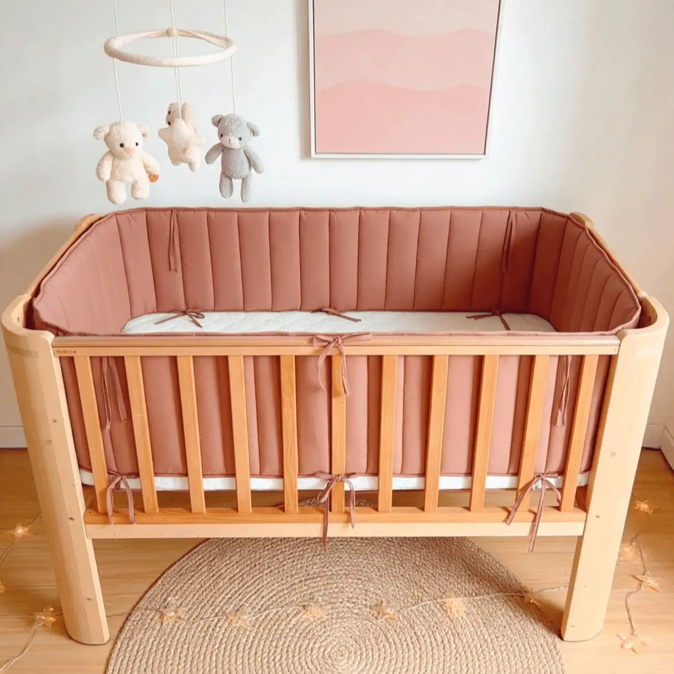 Bed Rail Toddler - Bumpers In The Crib Baby Bed