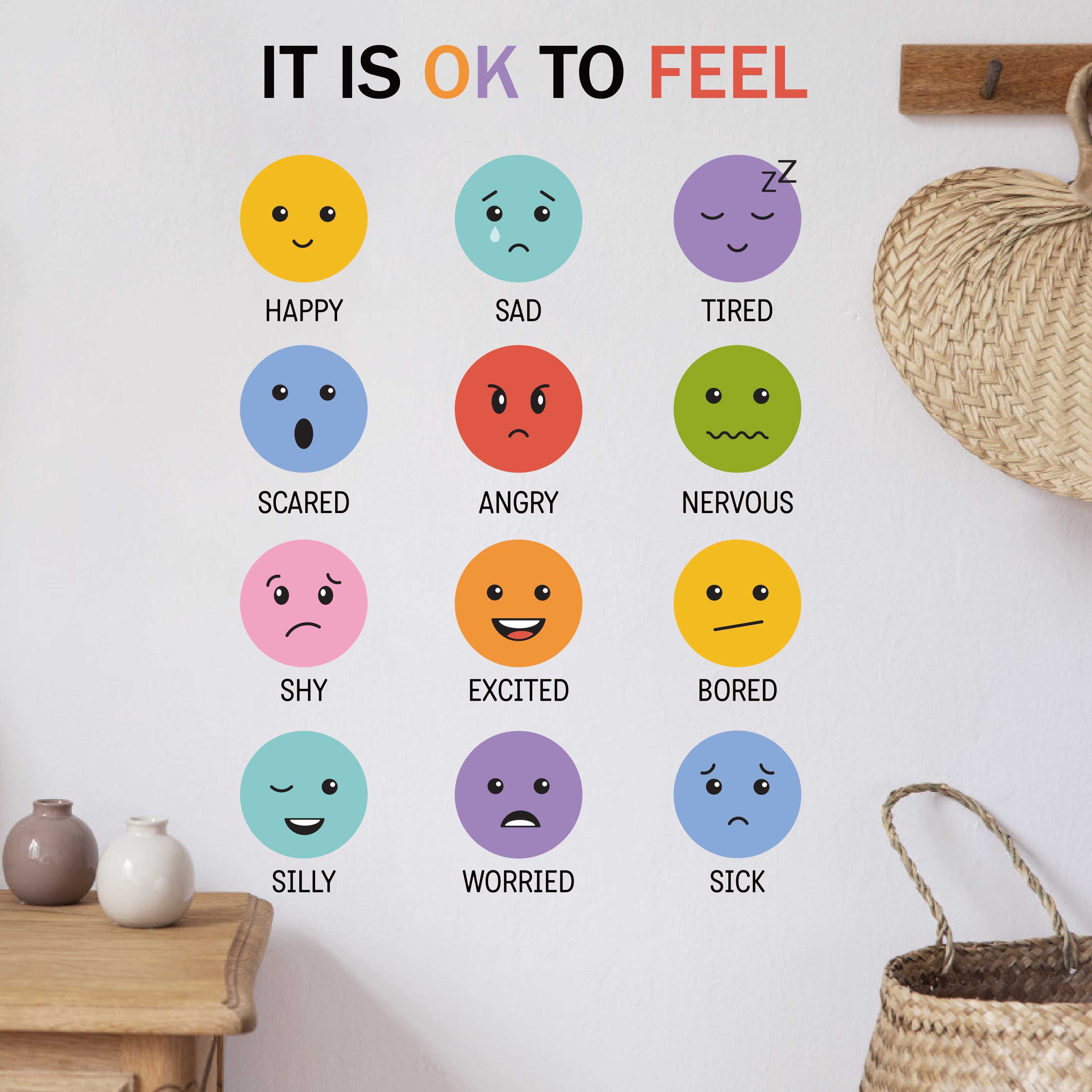 3D Colorful 12 Types of Emotic - огляд і ціна Baby Nursery Set Furniture