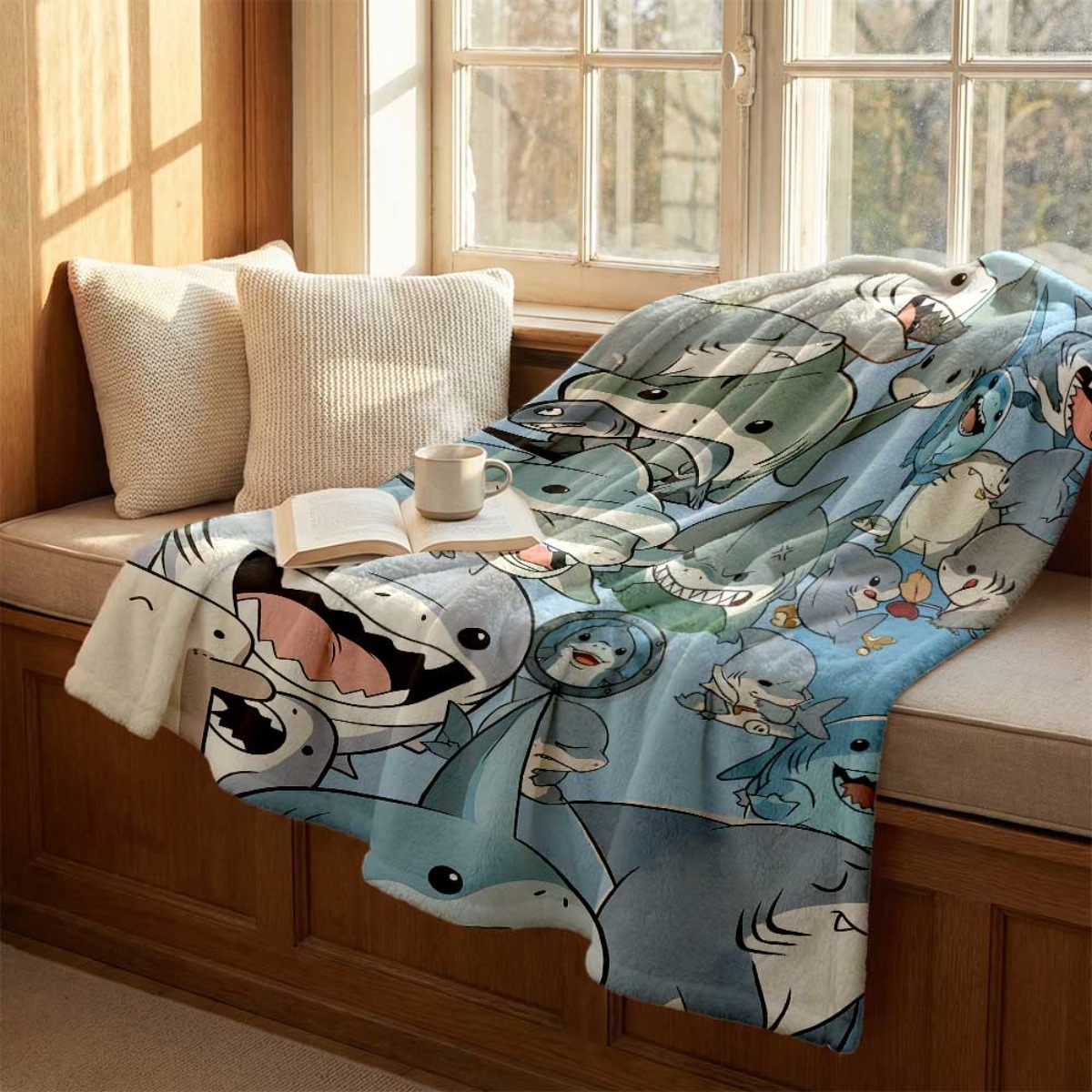 Large Cartoon Baby Sharks Flee - огляд і ціна Baby Nursery In Hospital