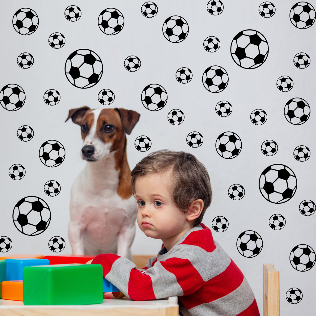 43Pcs Football Wall Stickers F - огляд і ціна Baby Nursery Wall Decals