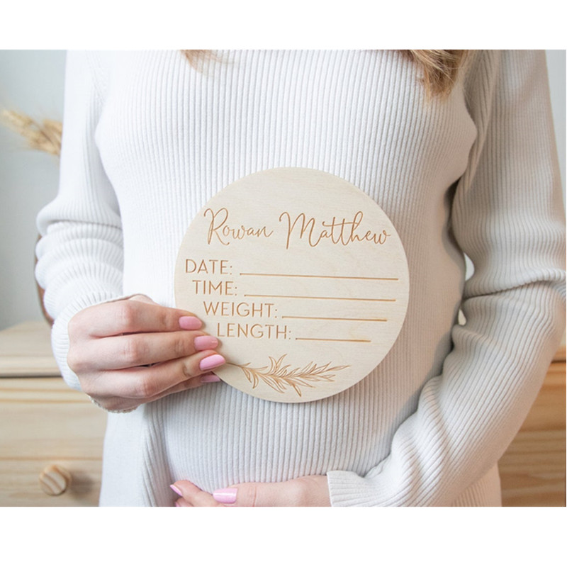 Wooden baby name sign Personal - огляд і ціна Baby Nursery In Hospital