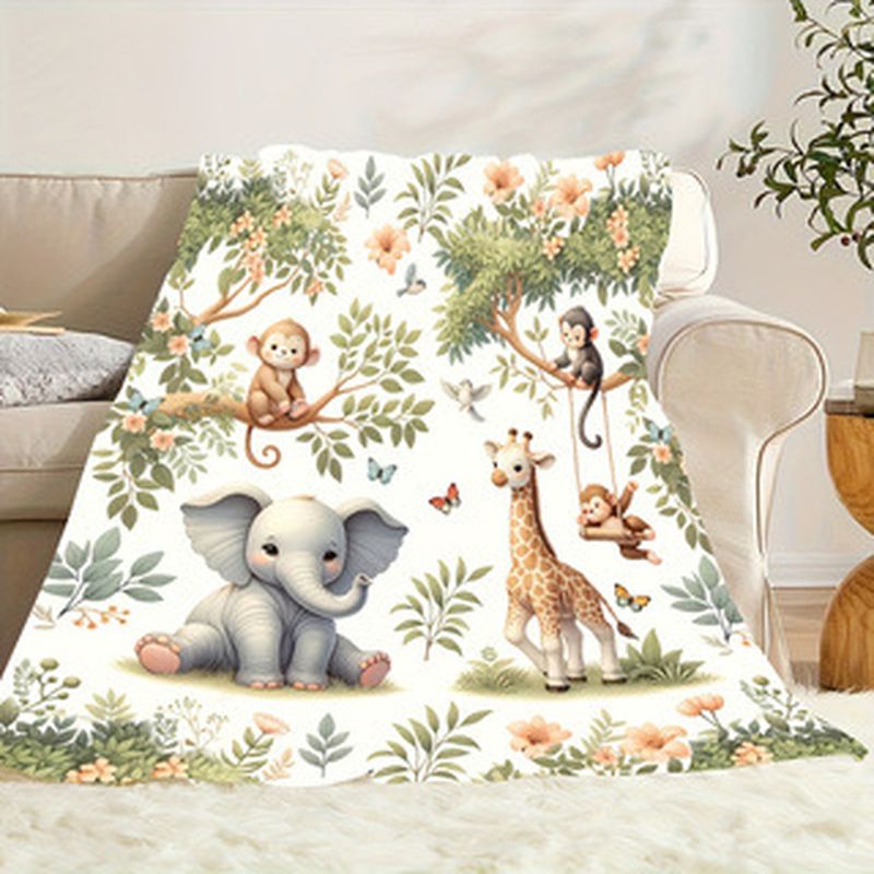 VIKAMA Watercolor Jungle Anima - огляд і ціна Baby Nursery In Hospital