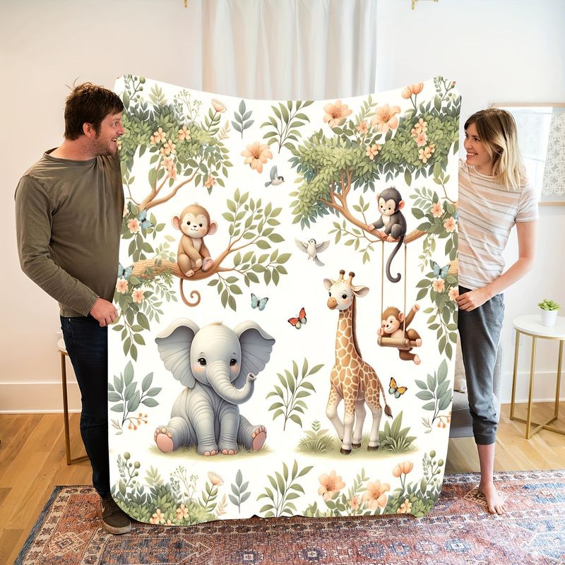 VIKAMA Watercolor Jungle Anima - огляд і ціна Baby Nursery In Hospital