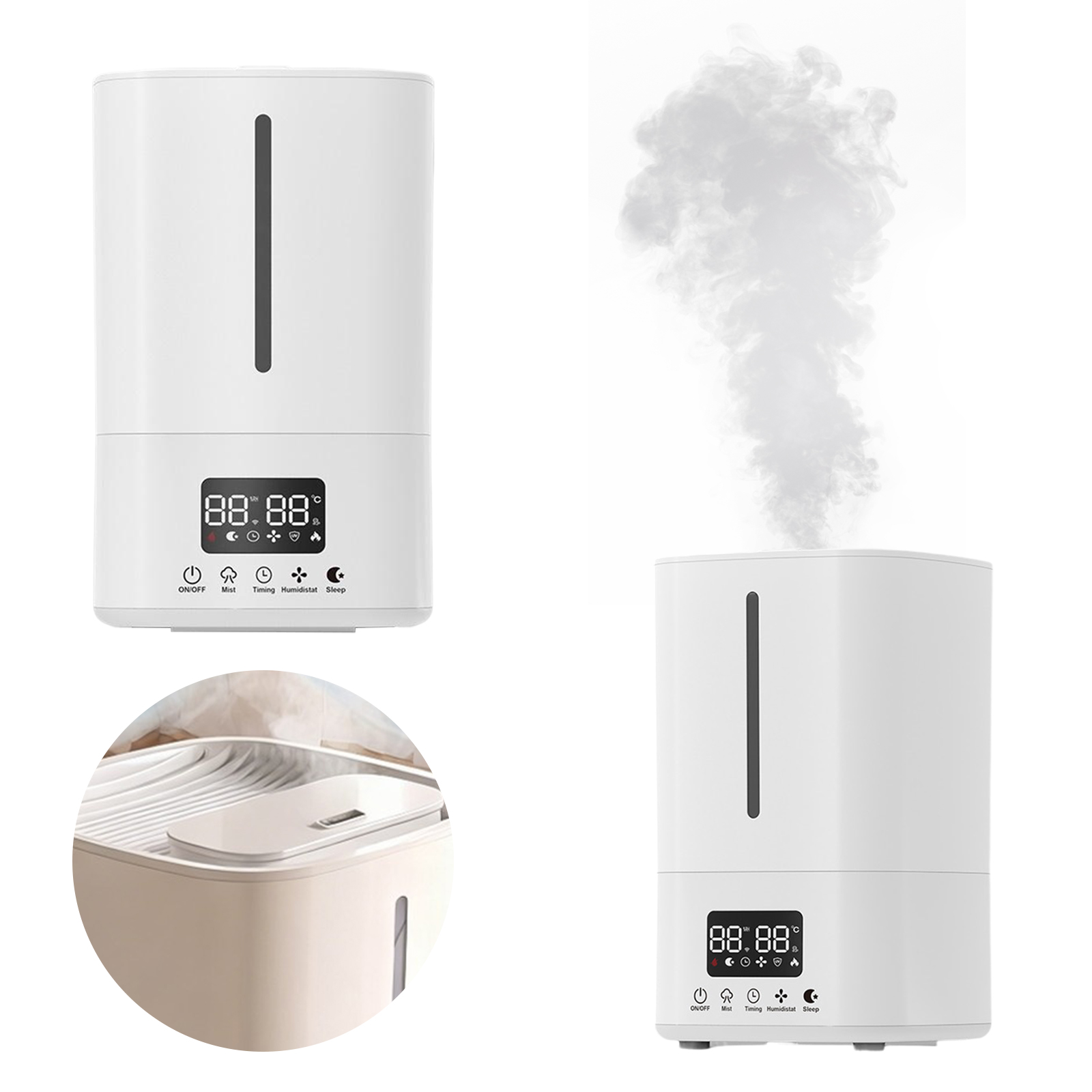 5L Smart Humidifier W/ Air Pur - огляд і ціна Baby Nursery Air Purifier