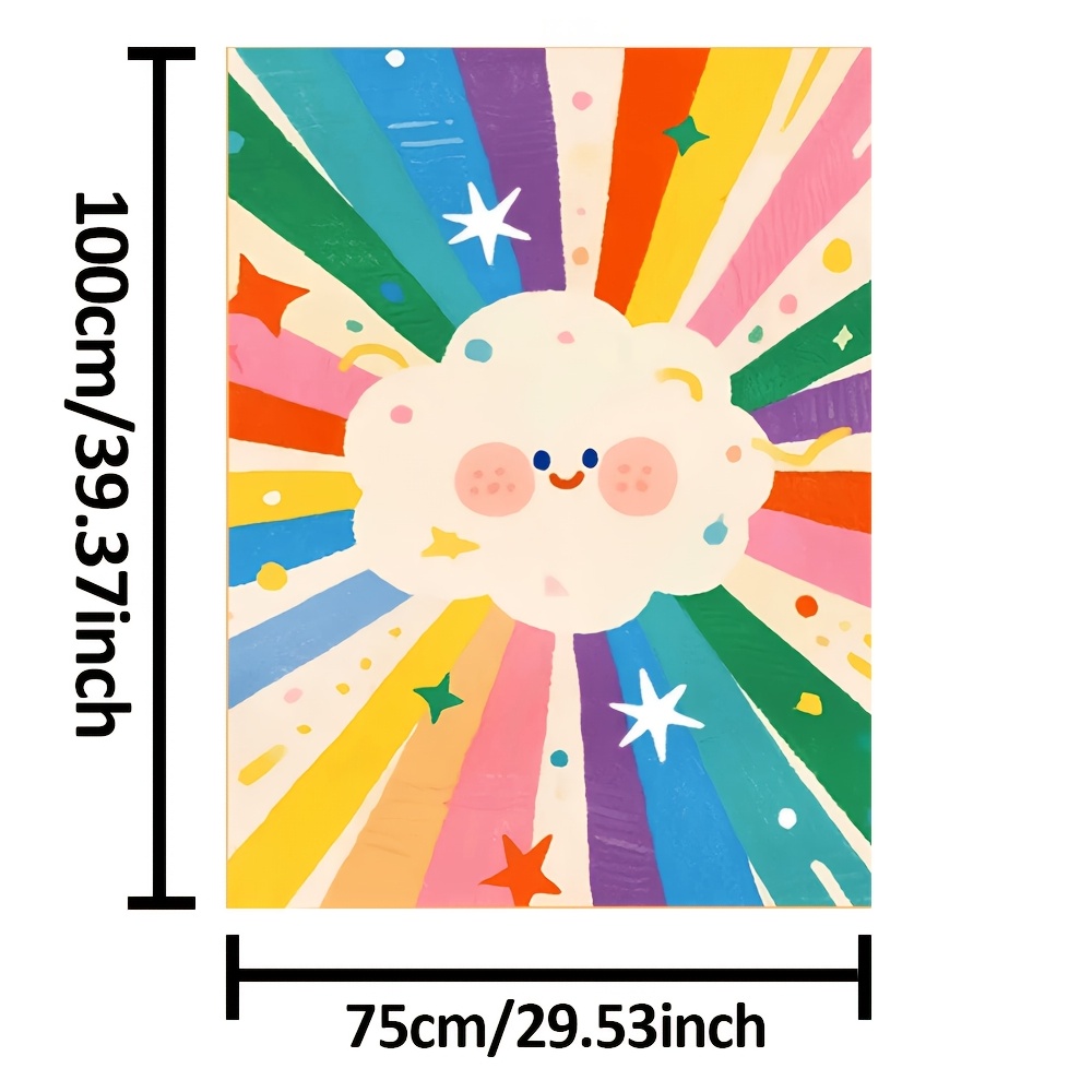 Super Cute Rainbow Cloud Blank - огляд і ціна Baby Nursery In Hospital