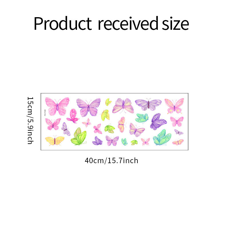 Romantic butterfly Wall Sticke - огляд і ціна Baby Nursery Wall Decals