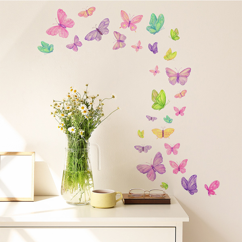 Romantic butterfly Wall Sticke - огляд і ціна Baby Nursery Wall Decals