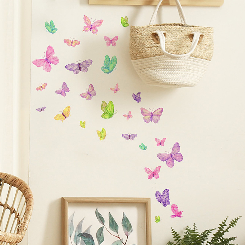 Romantic butterfly Wall Sticke - огляд і ціна Baby Nursery Wall Decals