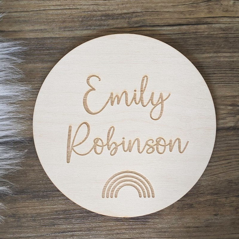 Engraved wood Nursery name sig - огляд і ціна Baby Nursery Name Wall Art