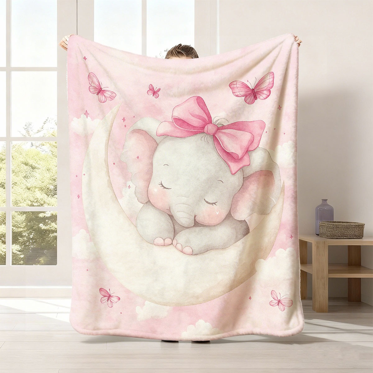 Plush Baby Elephant Moon Blank - огляд і ціна Baby Nursery In Hospital