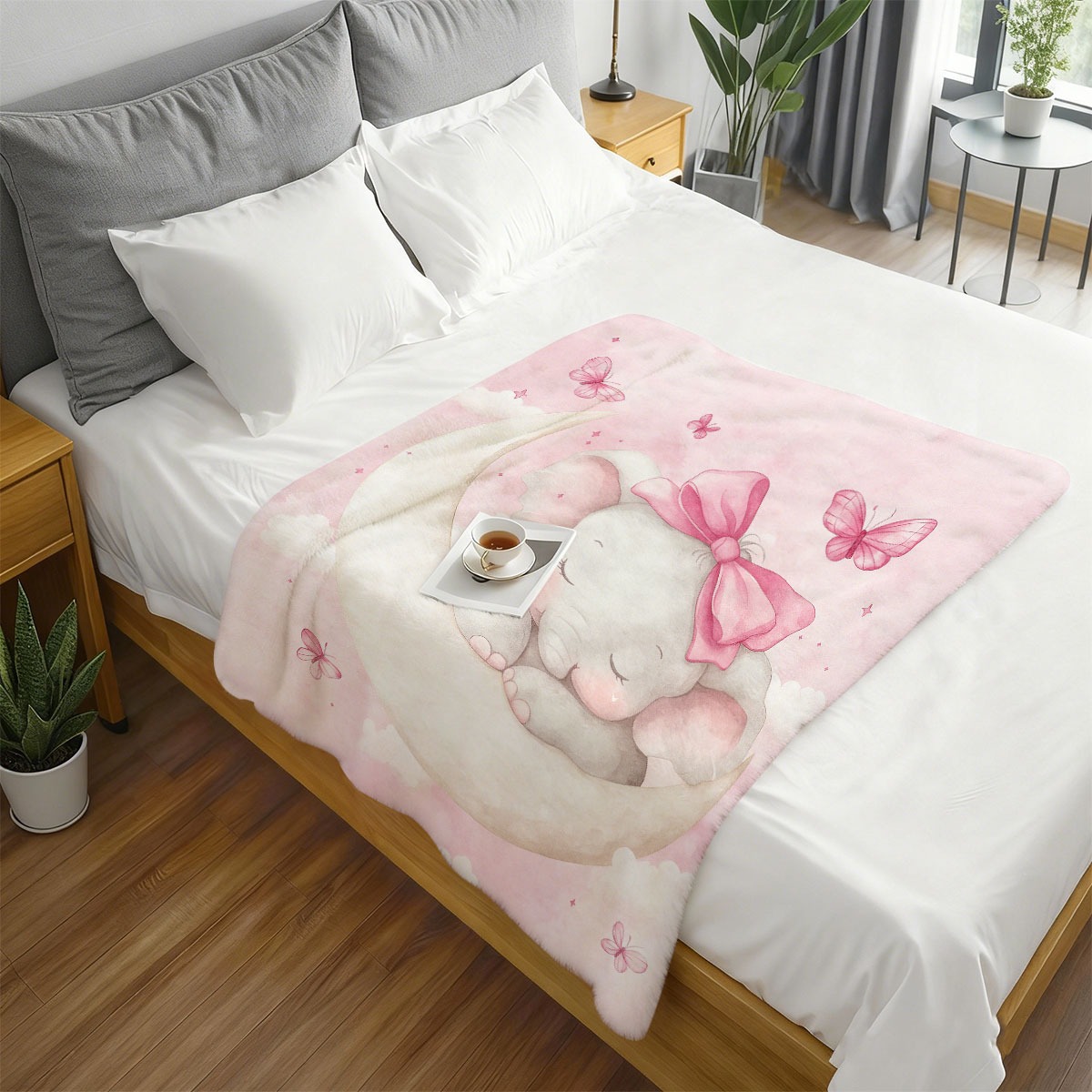 Plush Baby Elephant Moon Blank - огляд і ціна Baby Nursery In Hospital