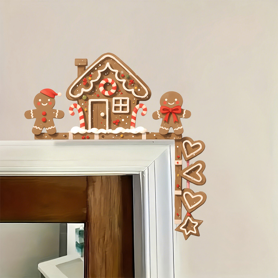Gingerbread House & Man Christ - огляд і ціна Baby Nursery Wall Decals