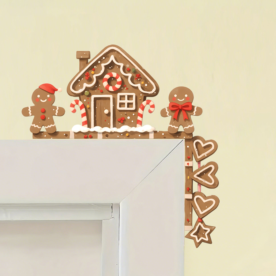 Gingerbread House & Man Christ - огляд і ціна Baby Nursery Wall Decals