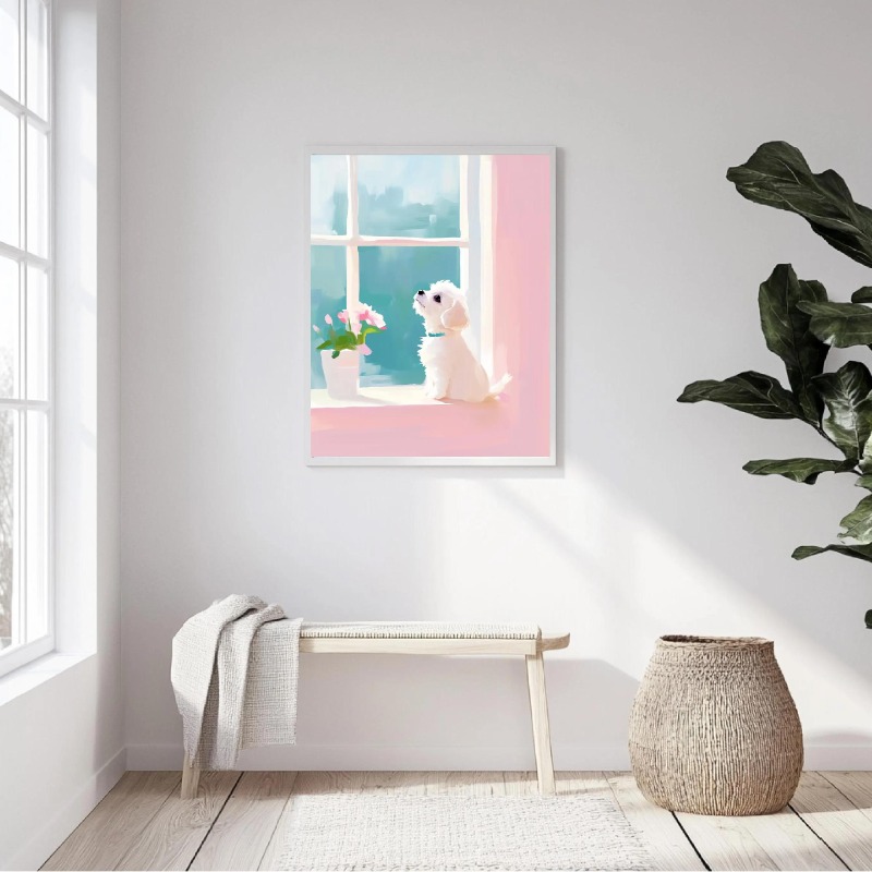 Pastel Animal Canvas Wall Art  - огляд і ціна Baby Nursery Animal Theme