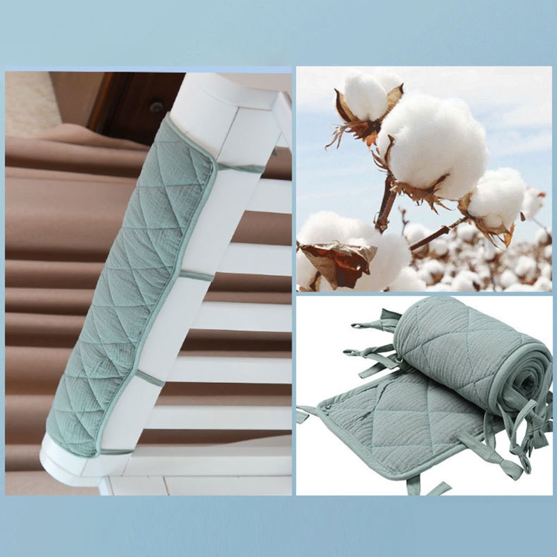 Cotton Crib Bumper Protection  - огляд і ціна Bed Rail Toddler