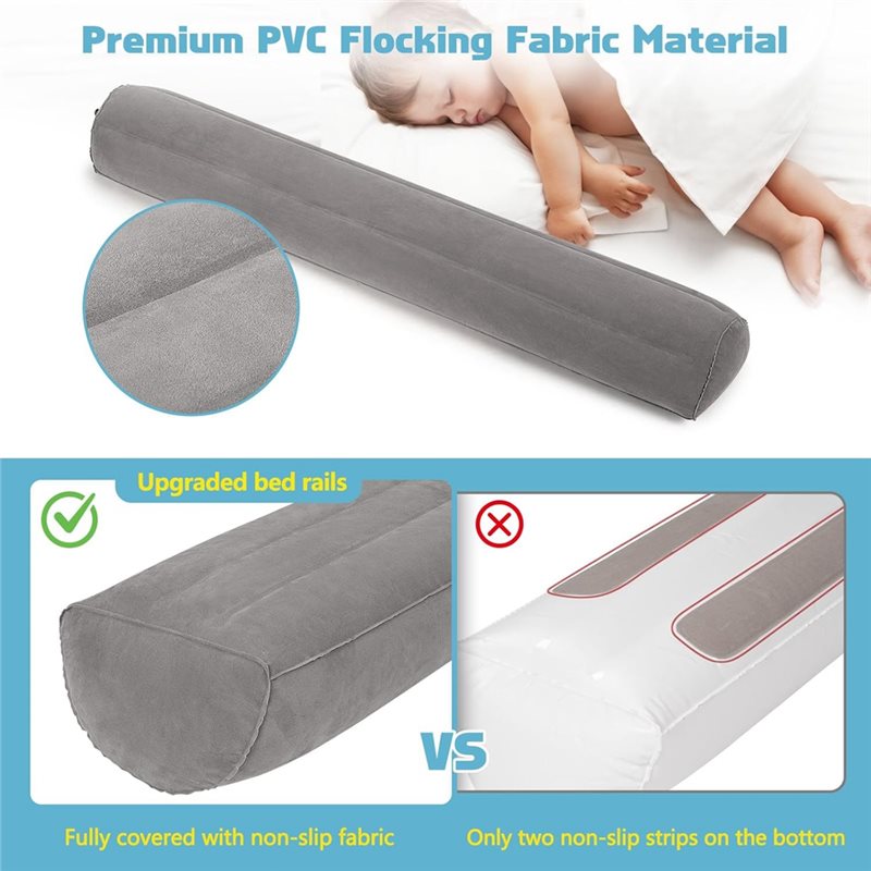 [ABFI!】 Portable Inflatable Be - огляд і ціна Bed Rail Toddler