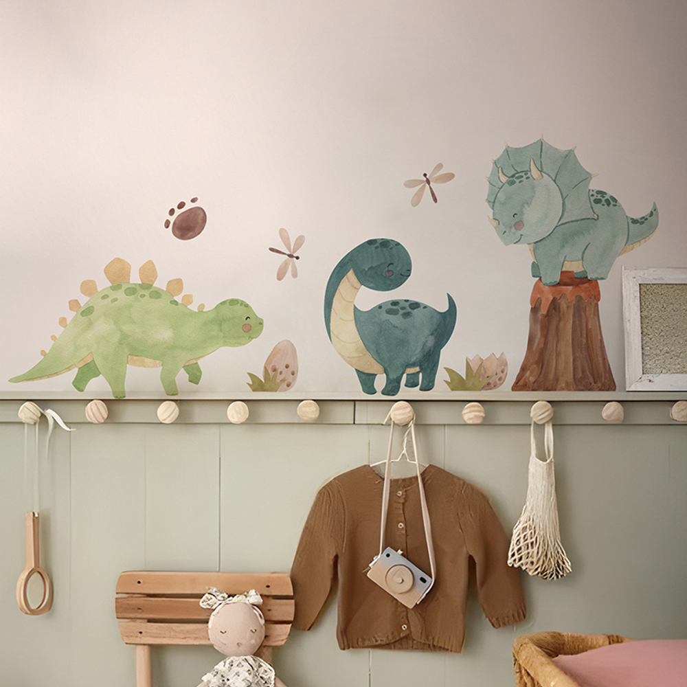 Dinosaur Wall Decals, Dino Alp - огляд і ціна Baby Nursery Set Furniture
