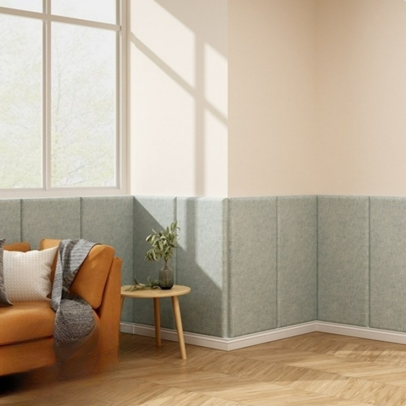 Linen Fabric 3D Wall Sticker U - огляд і ціна Baby Nursery Wall Decals