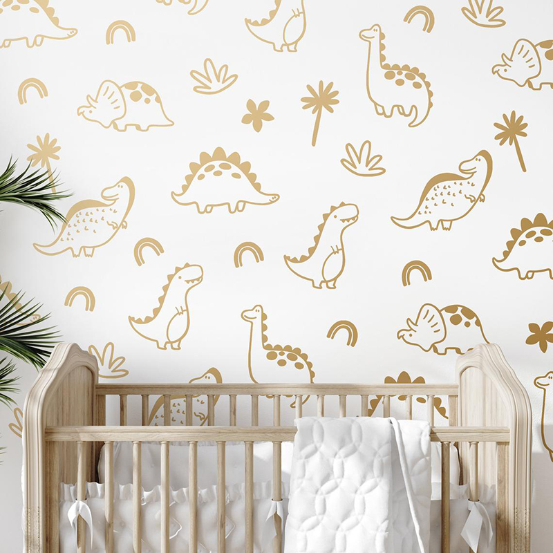 Geometric Dinosaur Tree Rainbo - огляд і ціна Baby Nursery Set Furniture