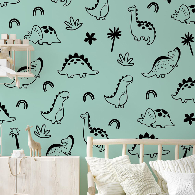 Geometric Dinosaur Tree Rainbo - огляд і ціна Baby Nursery Set Furniture