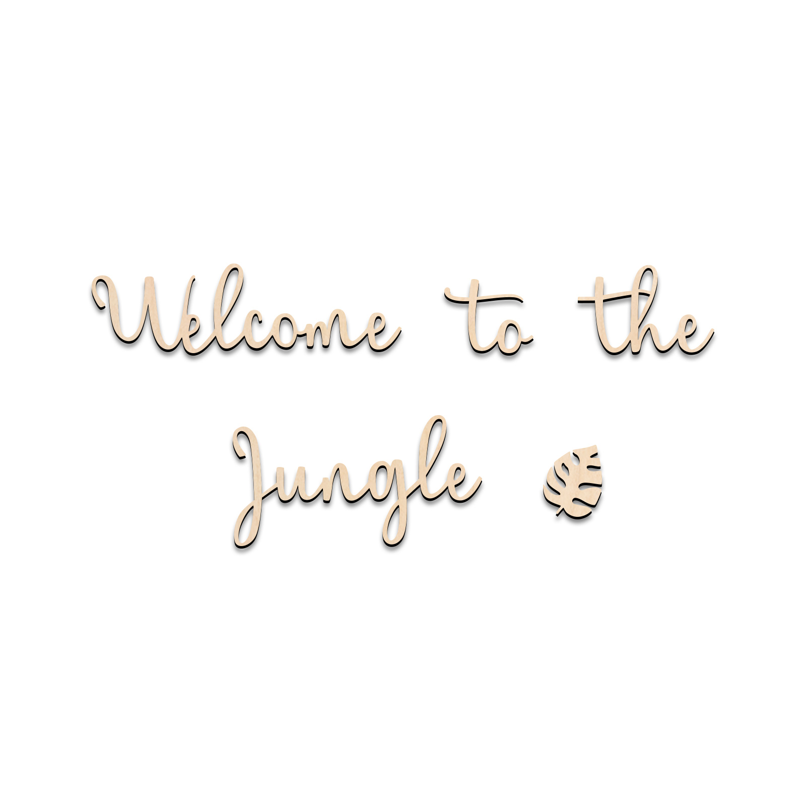 Welcome to the Jungle Wooden S - огляд і ціна Baby Nursery Animal Theme