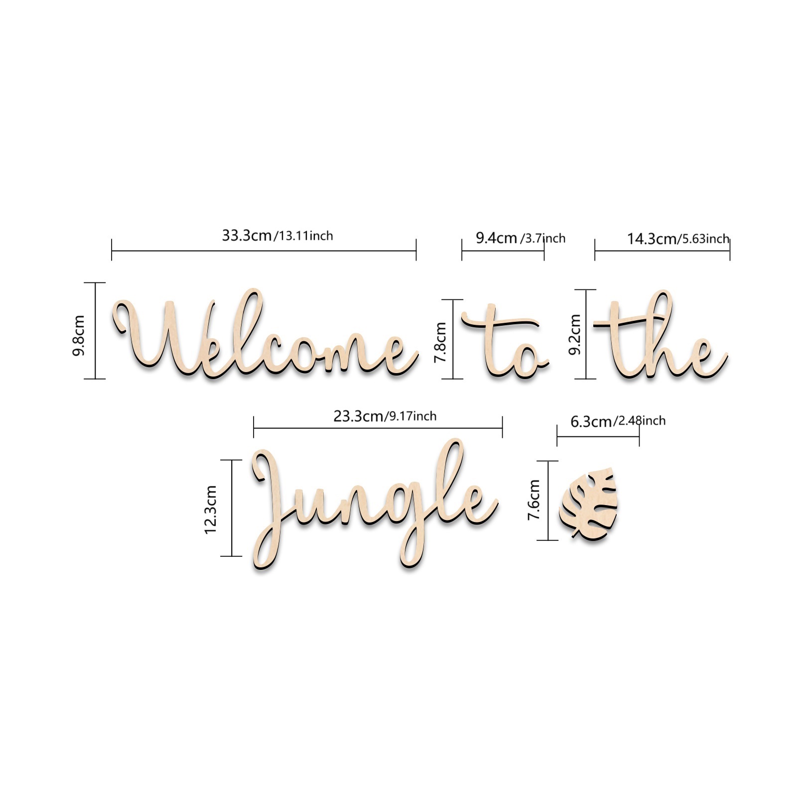 Welcome to the Jungle Wooden S - огляд і ціна Baby Nursery Animal Theme