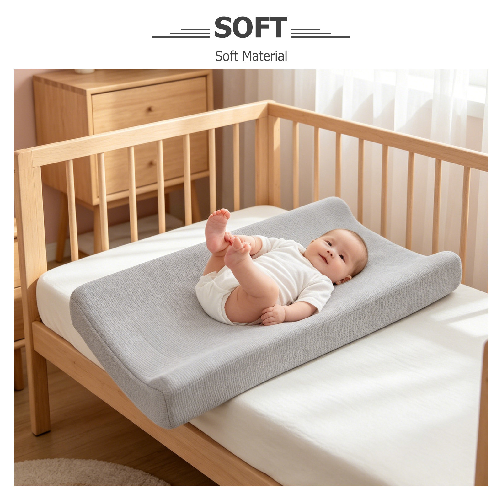 4Pcs Washable Changing Pad Cov - огляд і ціна Changing Table Topper