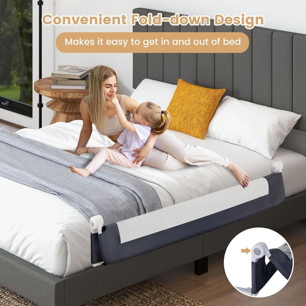 60-Inch Extra Long Portable Sw - огляд і ціна Bed Rail Toddler