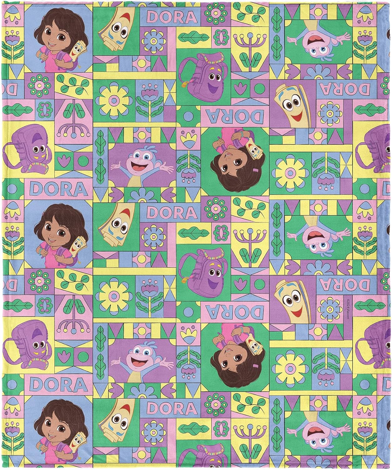 Dora the Explorer Throw Blanke - огляд і ціна Baby Nursery In Hospital