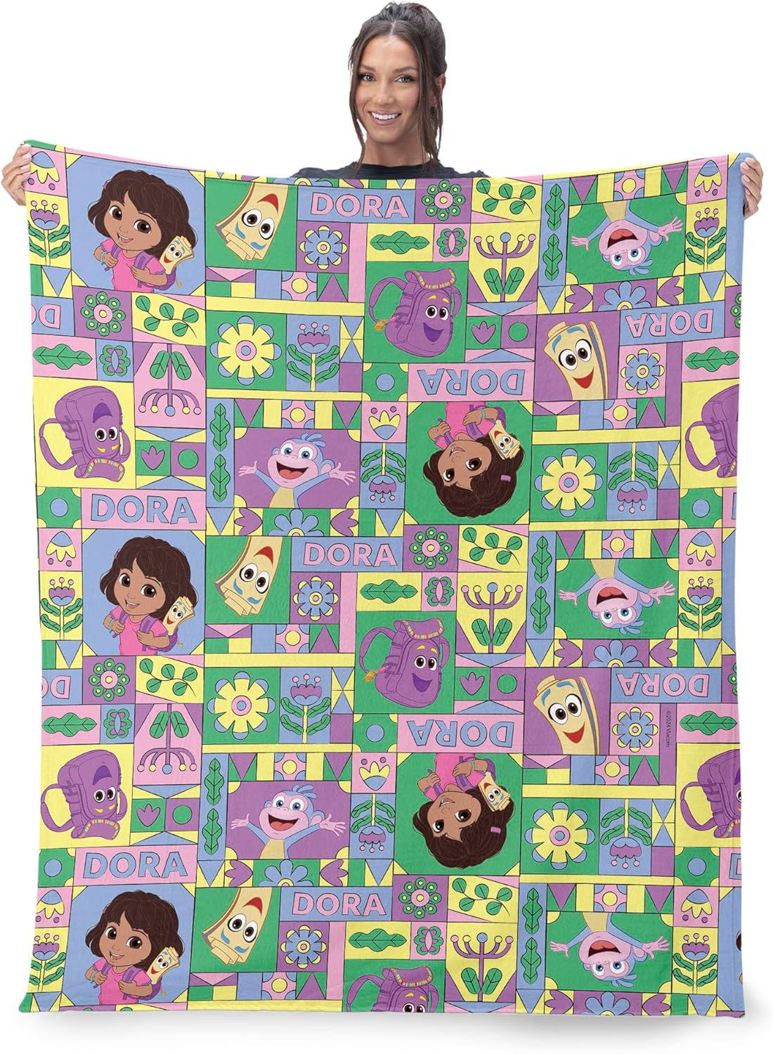 Dora the Explorer Throw Blanke - огляд і ціна Baby Nursery In Hospital