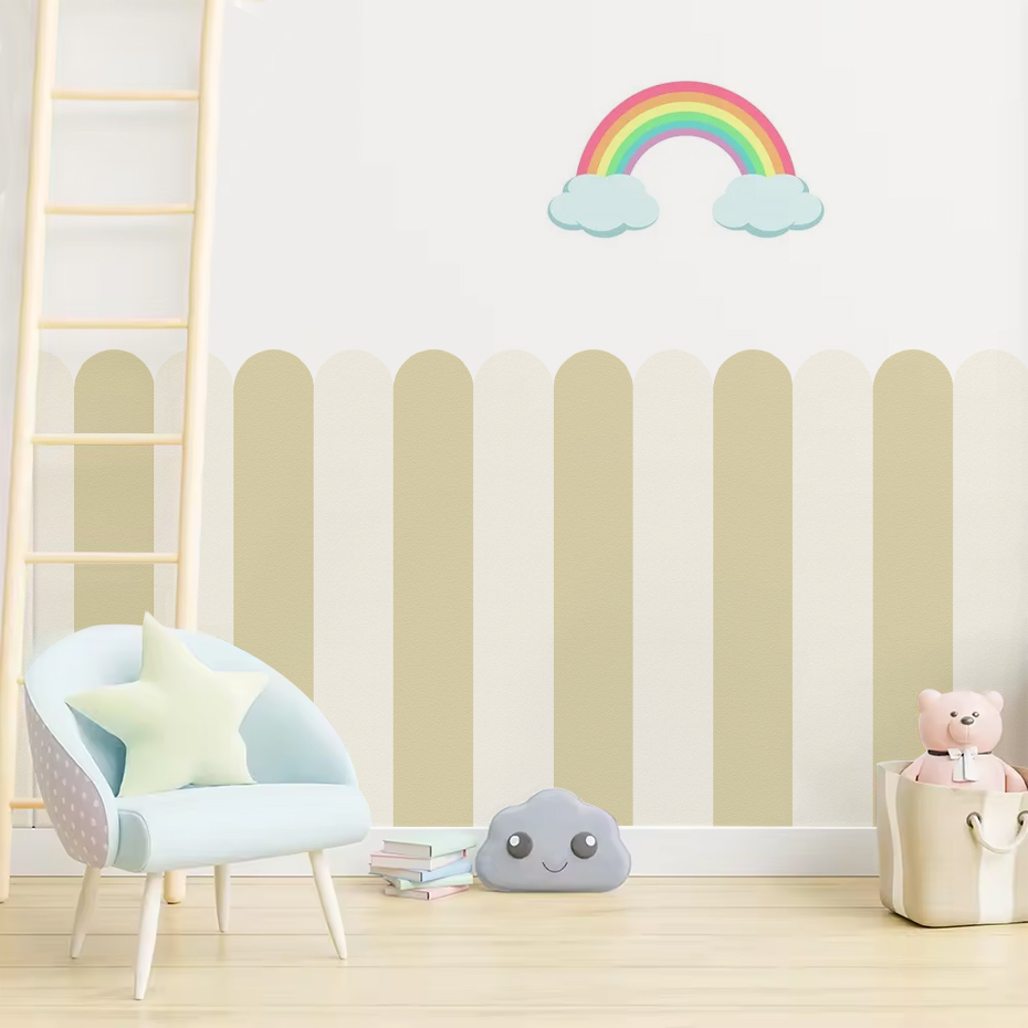 Multicolor Vertical Striped Ar - огляд і ціна Baby Nursery Wall Decals